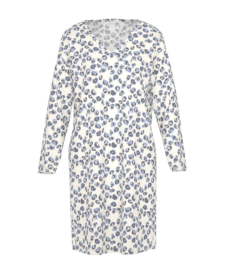 Dames nachthemd blauw