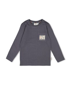 Jongens longsleeve grijs