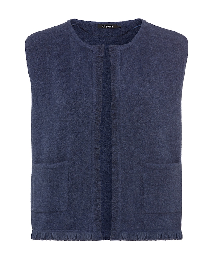 Gilet blauw