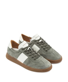 Zack sue LTHR heren sneakers groen