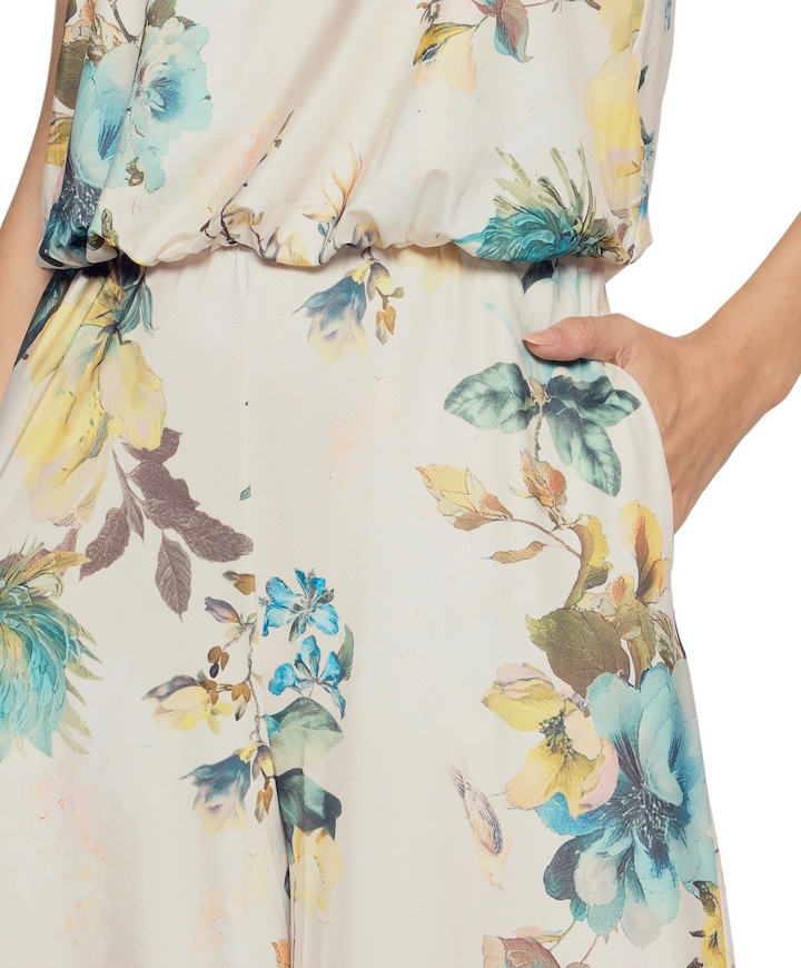 dames jumpsuit ecru
