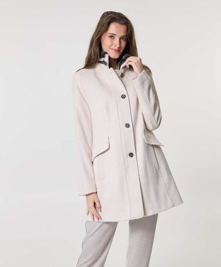 Dames jas beige