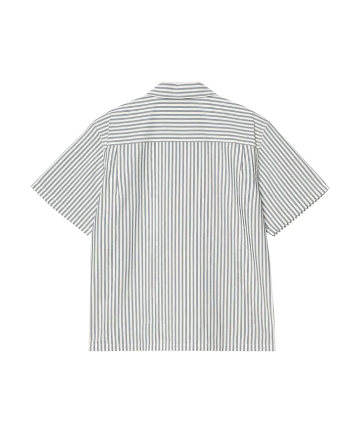 Heren overhemd korte mouw ecru