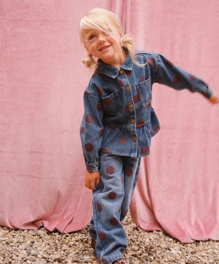 Poppy denim meisjes jeans blauw