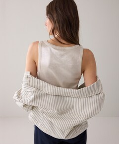 Dames top ecru