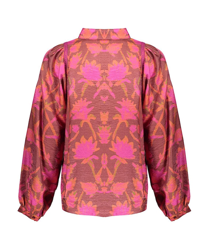 Blouse roze