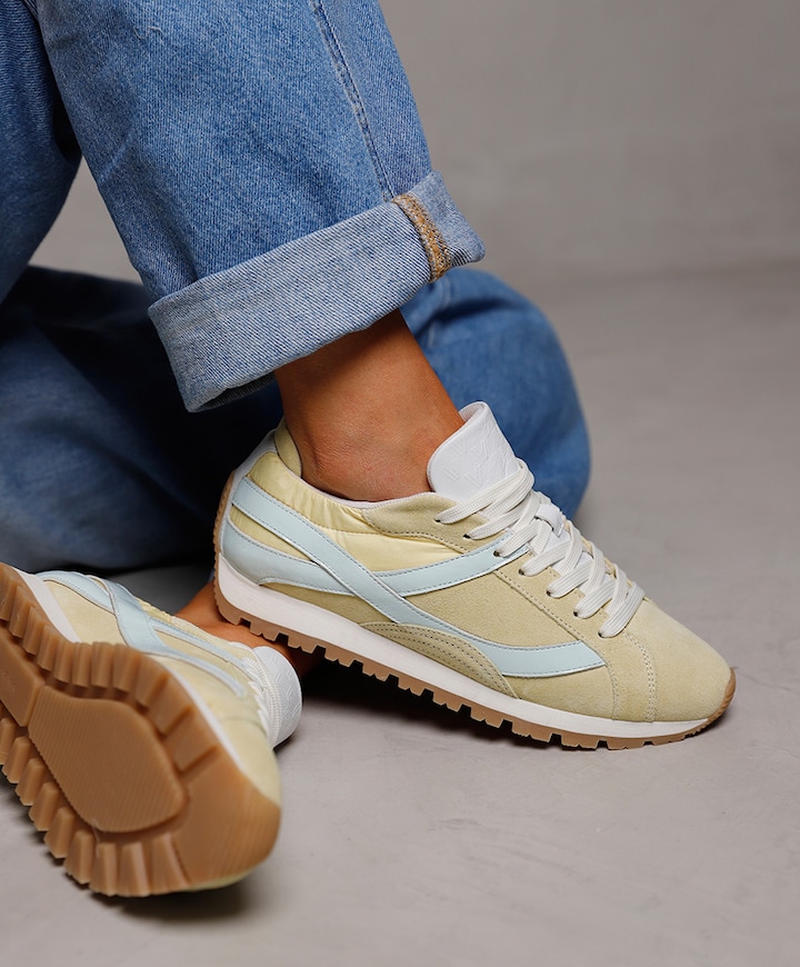 Scott Nala dames sneakers geel