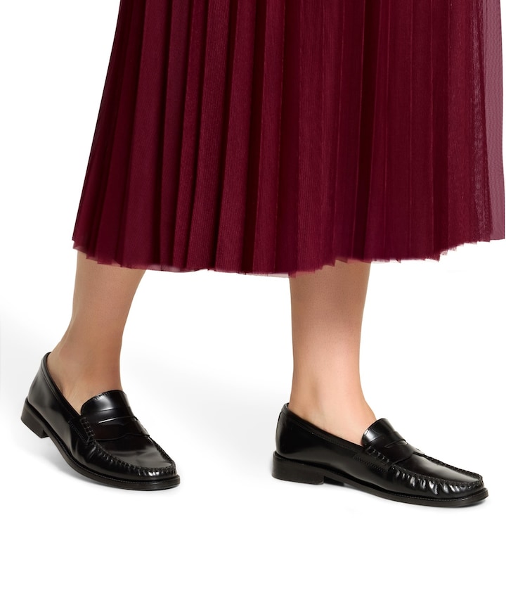 Dames rok bordeaux