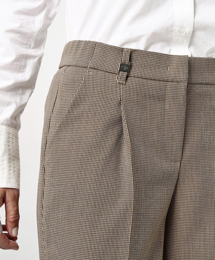 Luisa Wide Leg broek beige