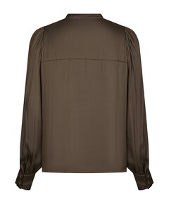 Dames blouse bruin