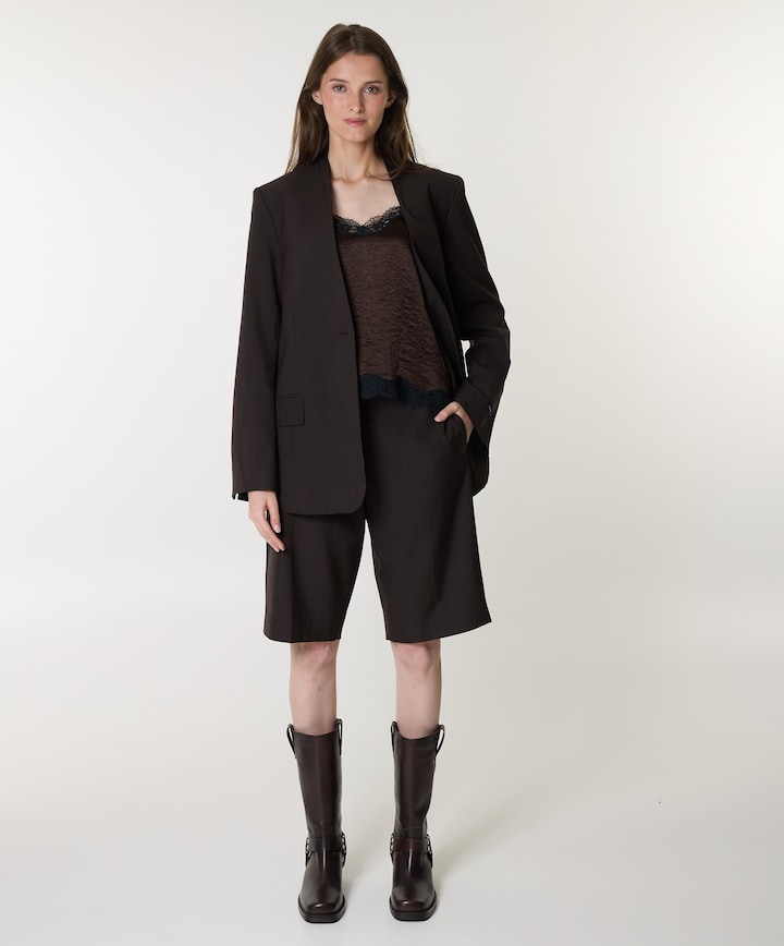 Joel dames korte broek bruin