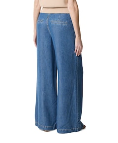 FQMILO-PANTS dames jeans blauw