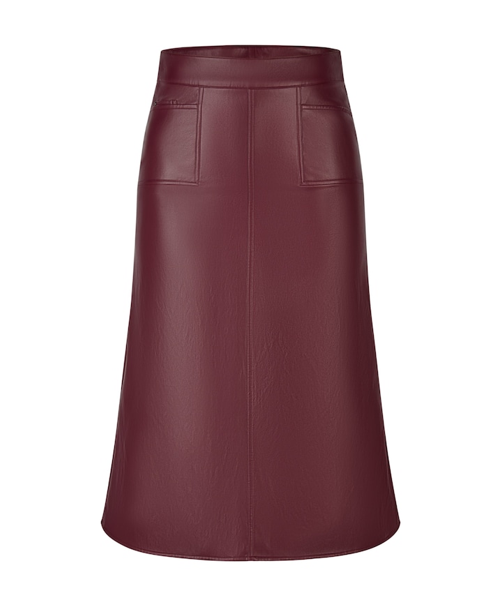 Dames rok bordeaux