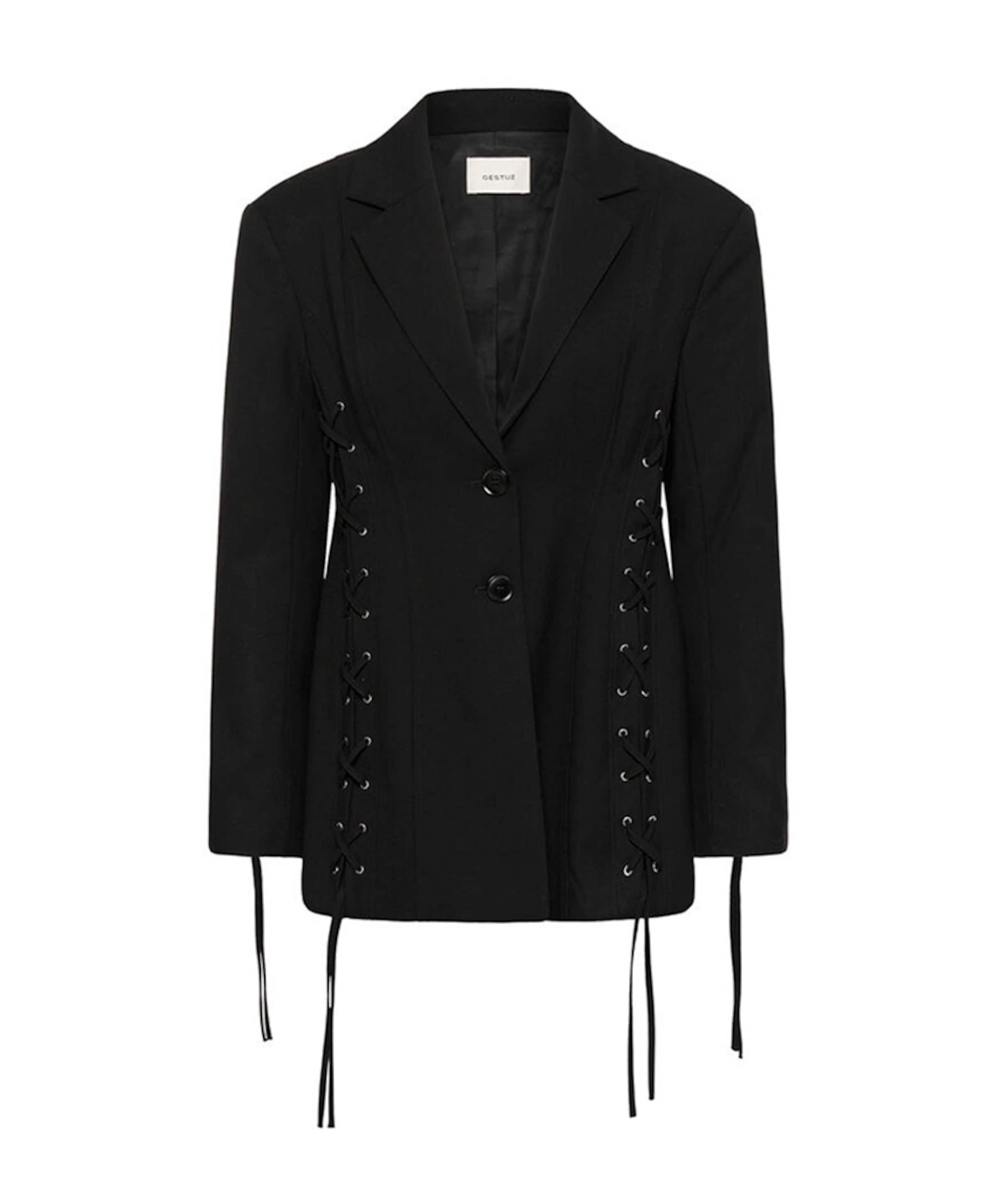 Dames blazer zwart