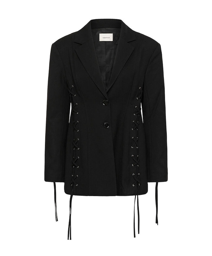 Dames blazer zwart
