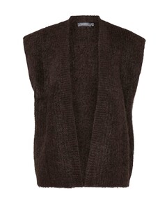 Dames gilet bruin