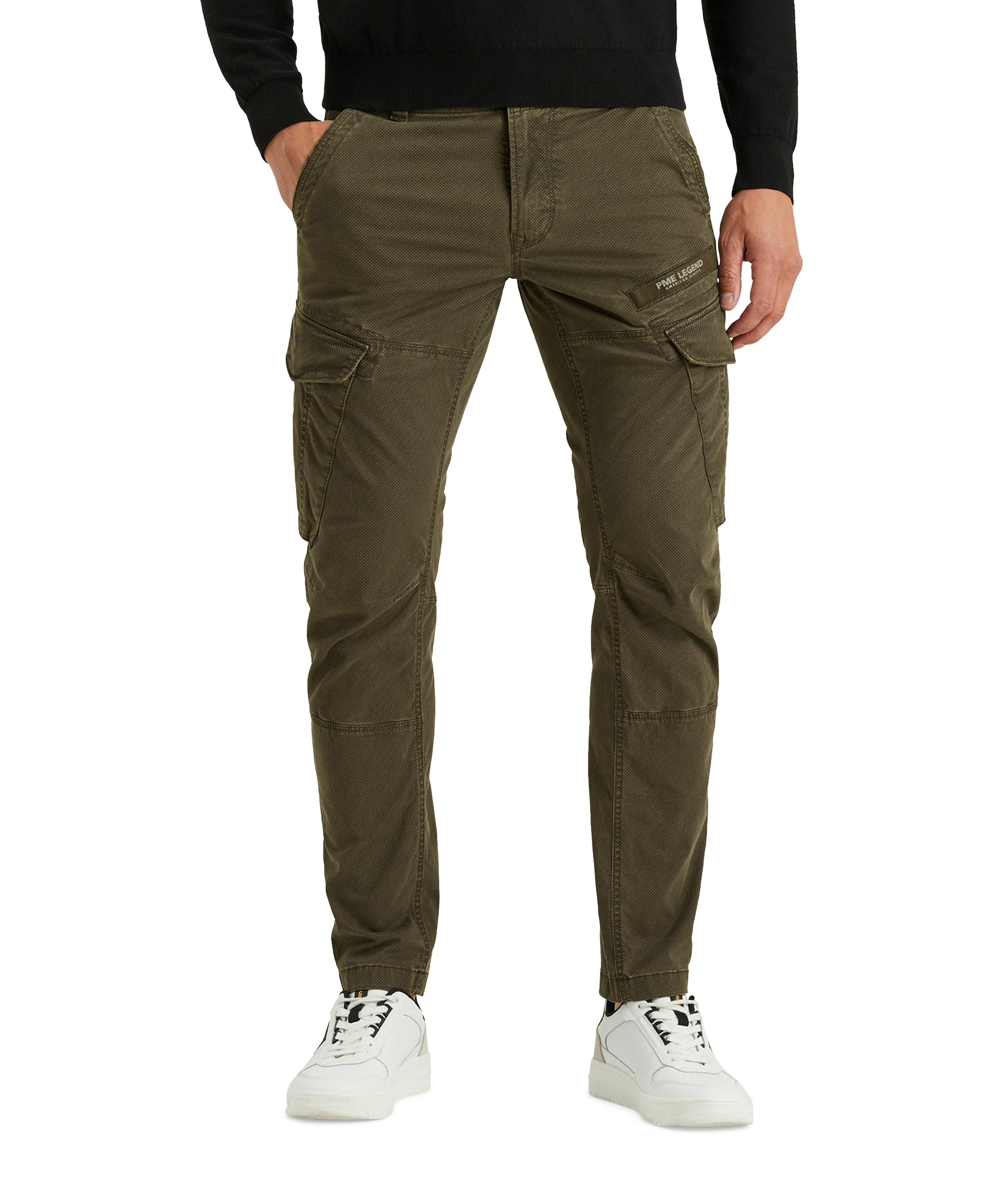 NORDROP CARGO MICRO ALLOVER PRINT broek groen