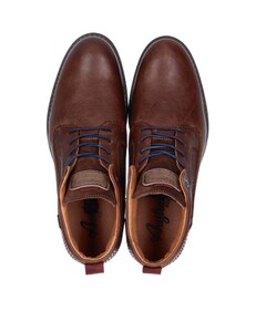 Conley  heren veterboots blauw
