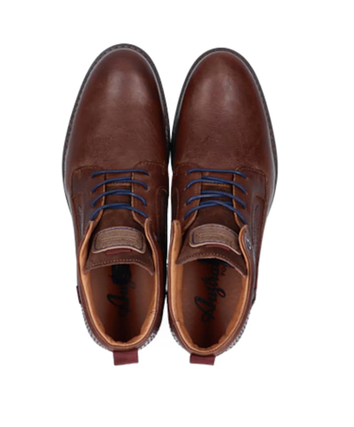Conley  heren veterboots blauw
