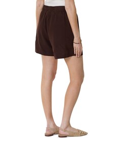 FQLava-sho dames korte broek bruin