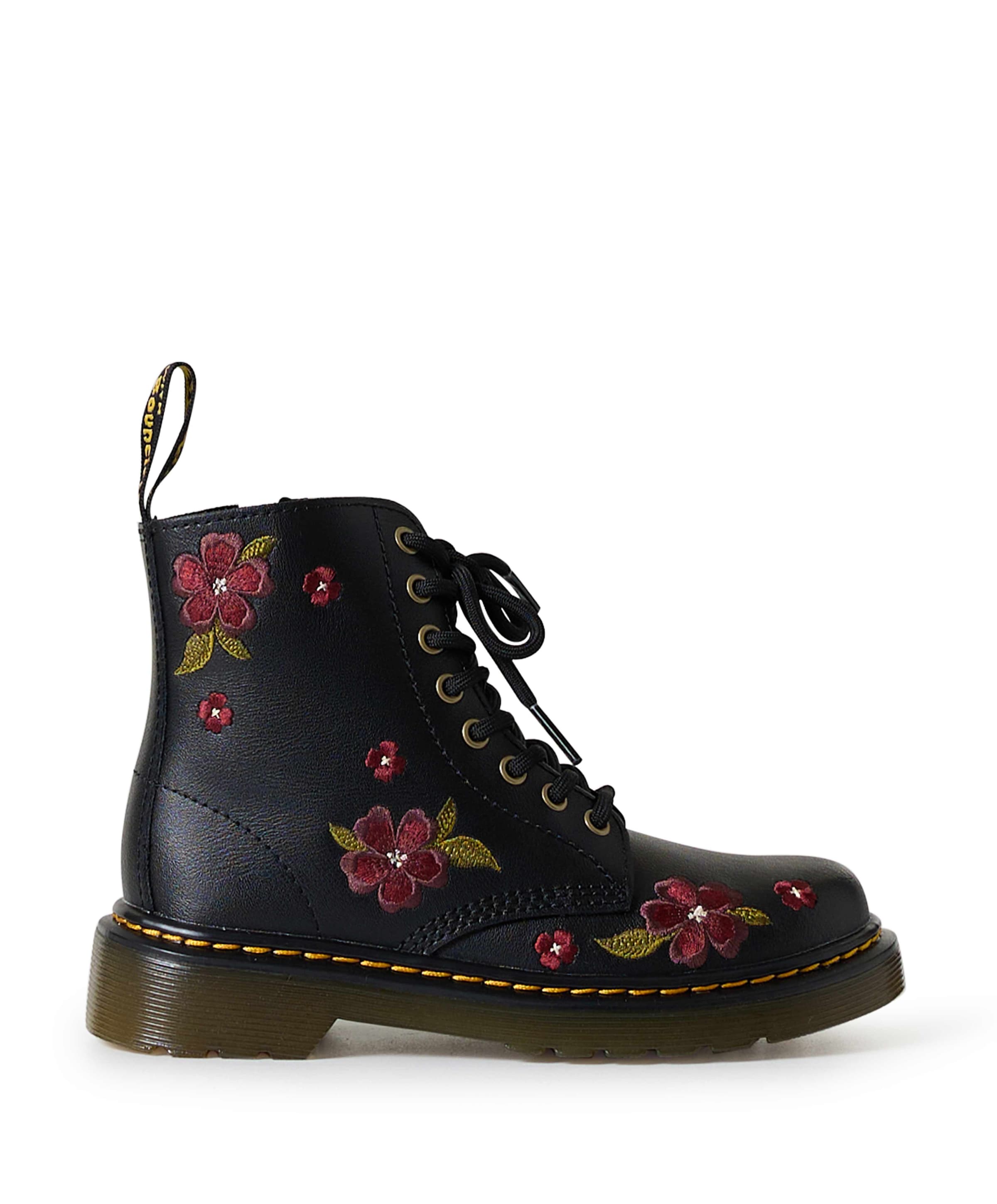 1460 J meisjes boots zwart