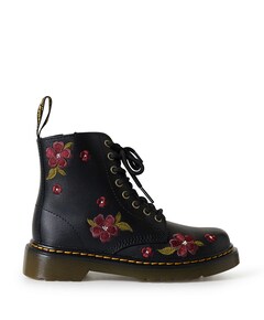 1460 J meisjes boots zwart