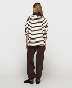 Dames longsleeve ecru