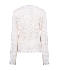 Dames top ecru