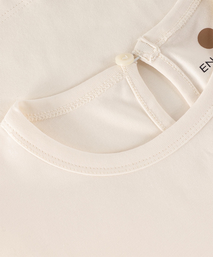 Meisjes t-shirt beige