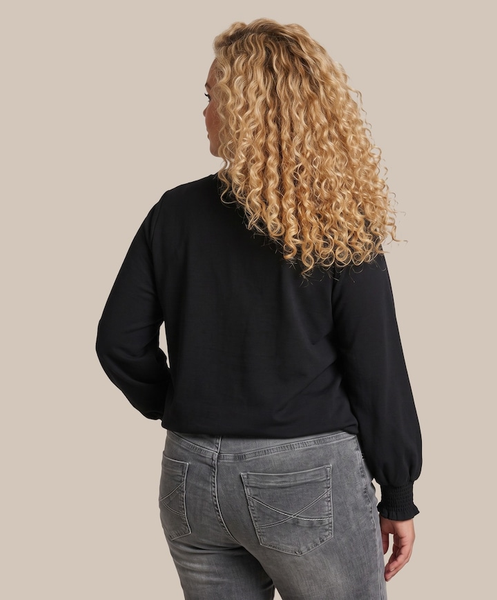 Dames sweater zwart