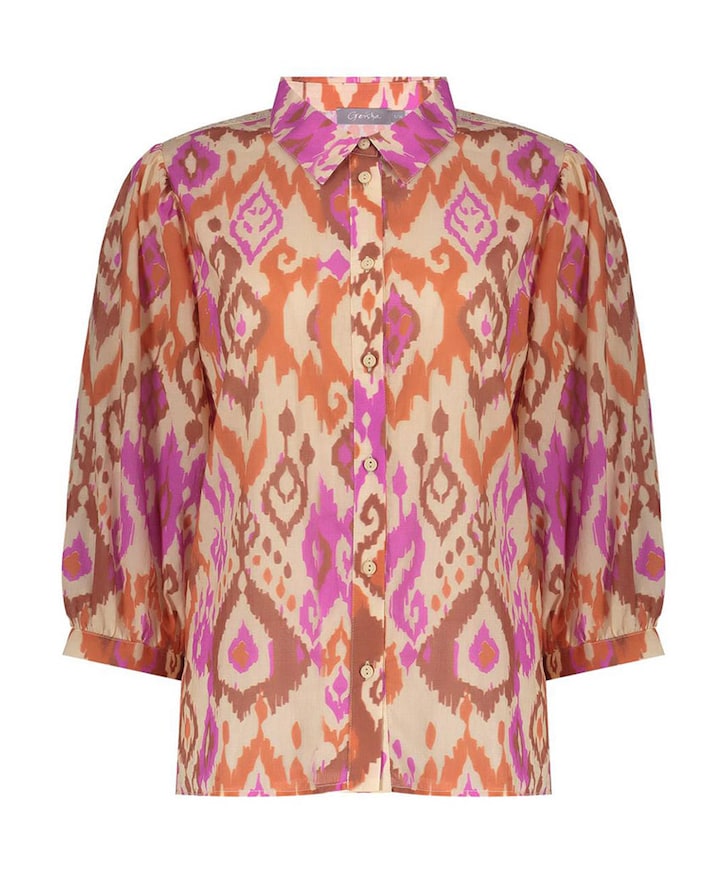 Dames blouse multicolor