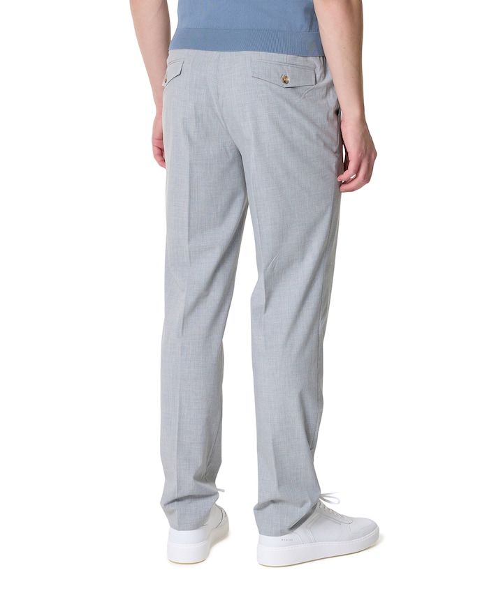 Carlo heren pantalon grijs