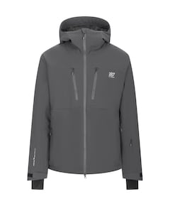 Heren ski-jas grijs