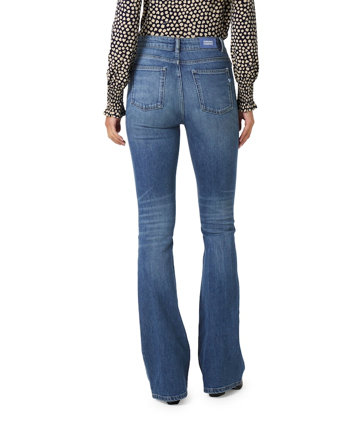 Eva Flare Jeans blauw