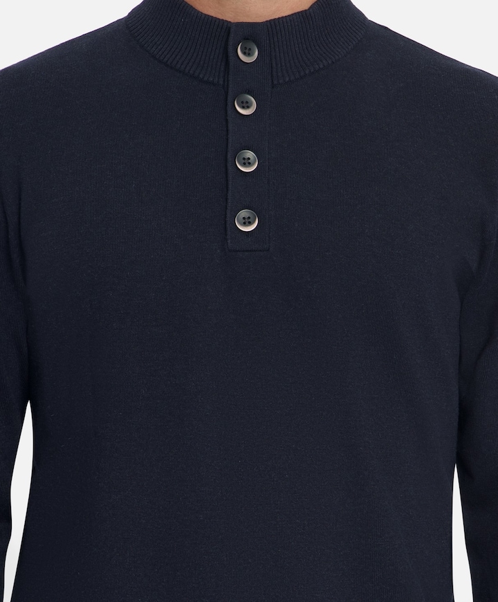 Heren trui blauw