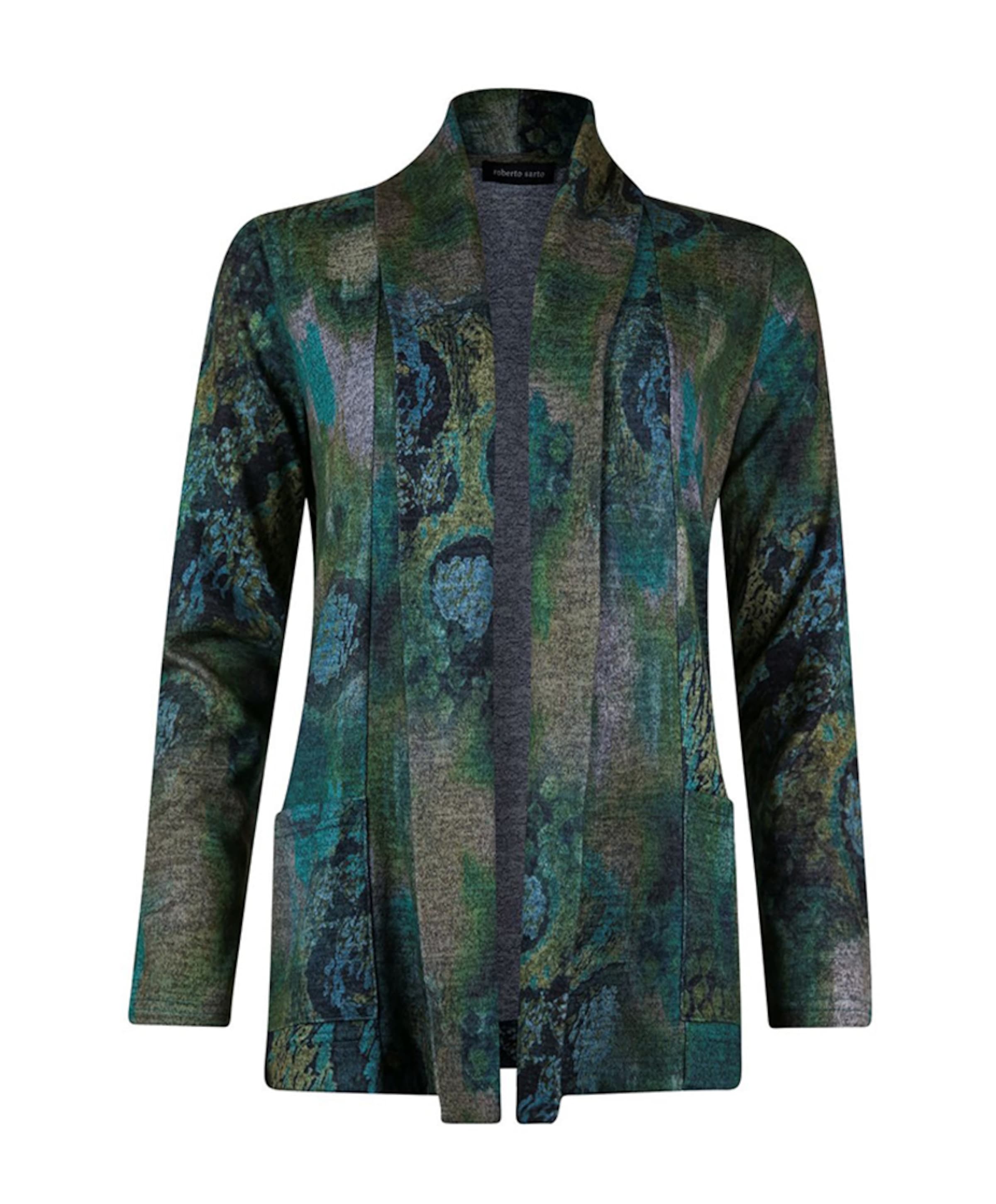 Dames vest groen