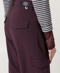 EVY CARGO dames broek bordeaux