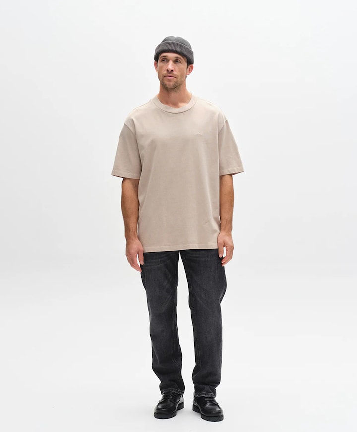 Heren t-shirt beige
