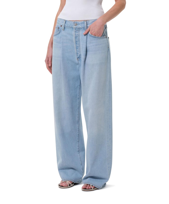 Franka scope dames jeans blauw