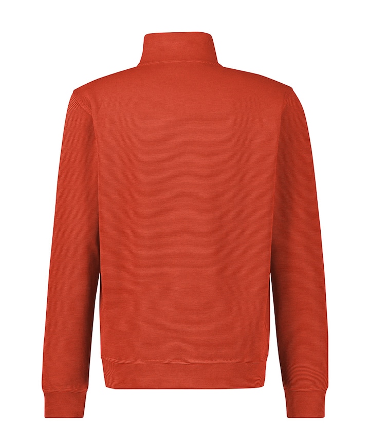 Trui met rits rood