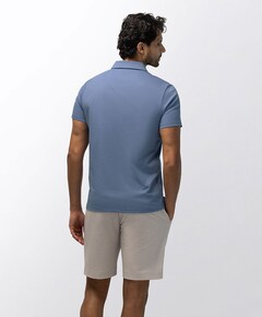 Heren polo blauw