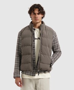 Heren bodywarmer bruin