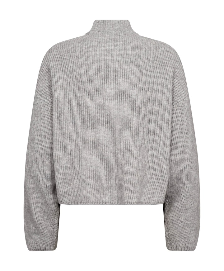 Dames vest grijs