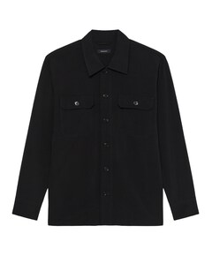 Heren overshirt zwart