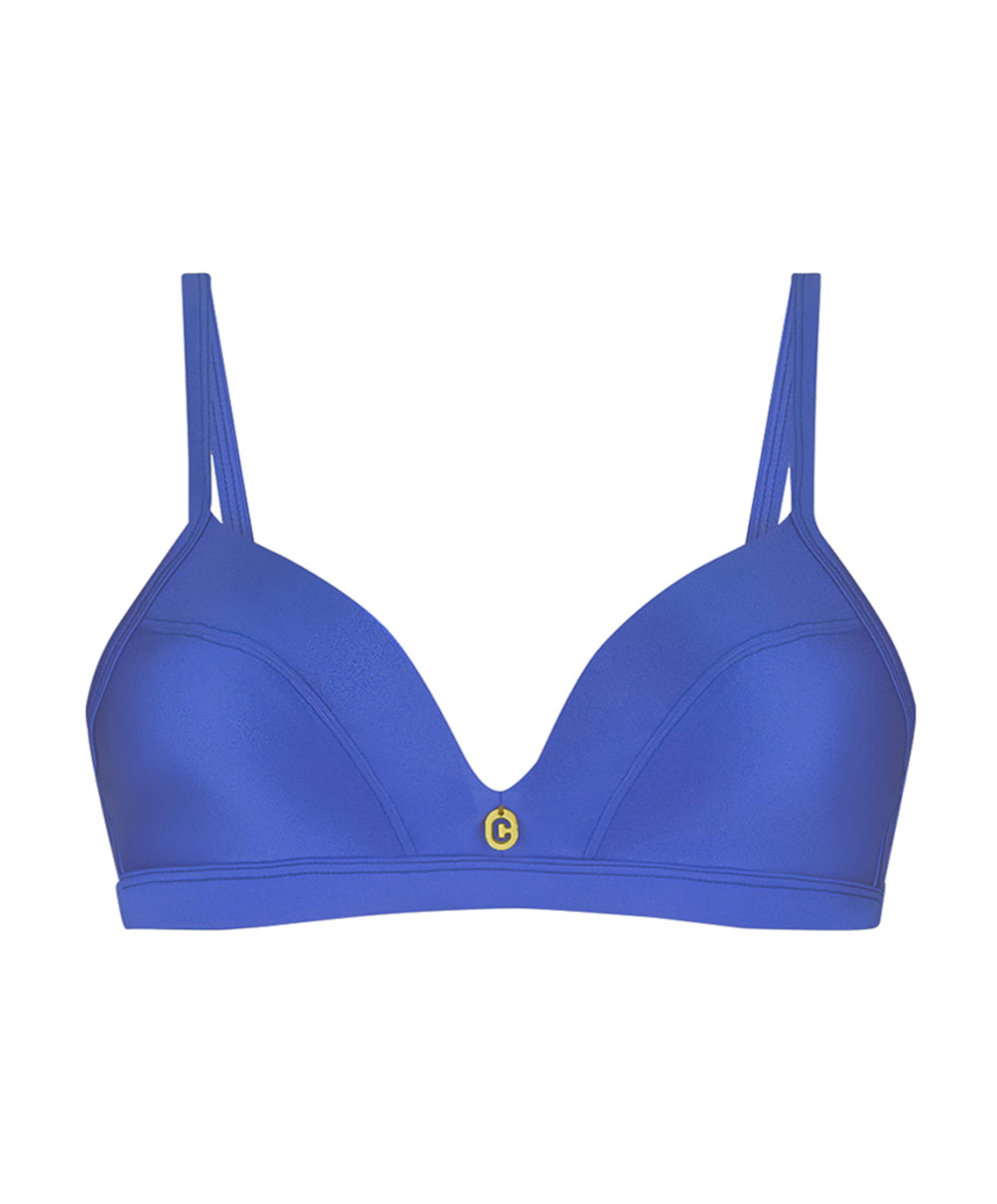 Dames bikinitop blauw