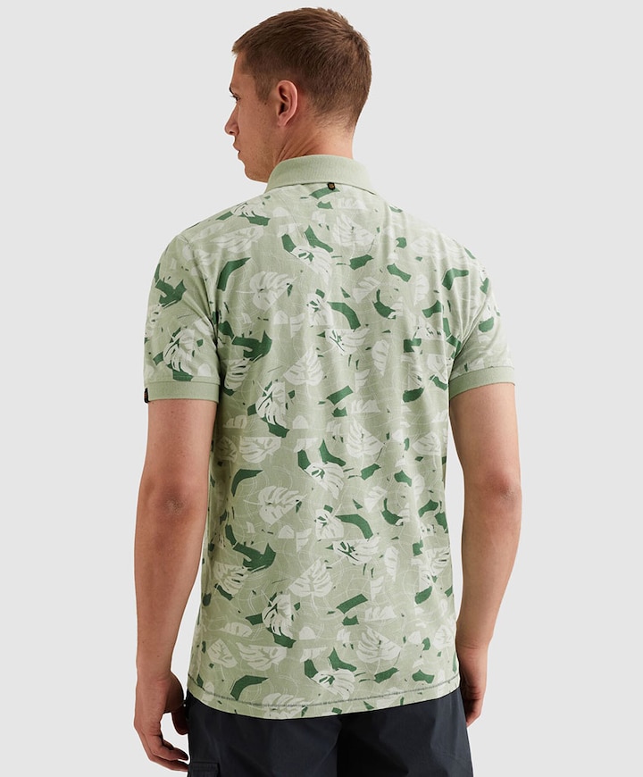 Heren polo groen