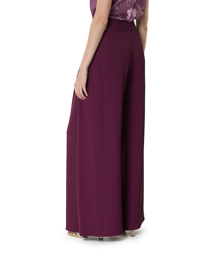 BACI PAREO.F001-P - Pantalone dames broek bordeaux