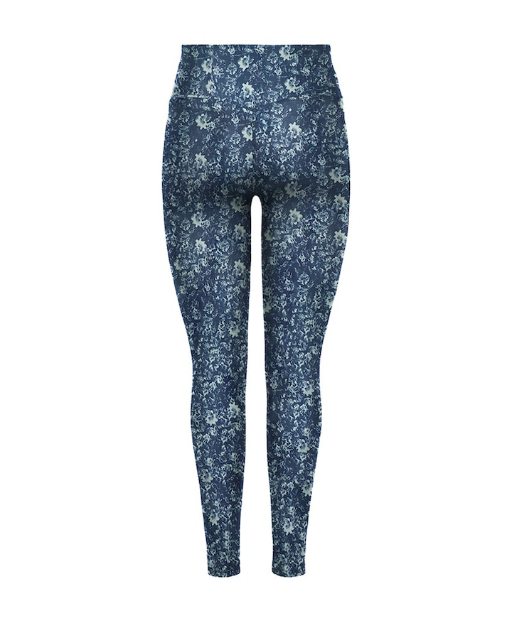 ONPJAM-2-MIE LIFE HW PCK AOP TIGHTS dames tight blauw