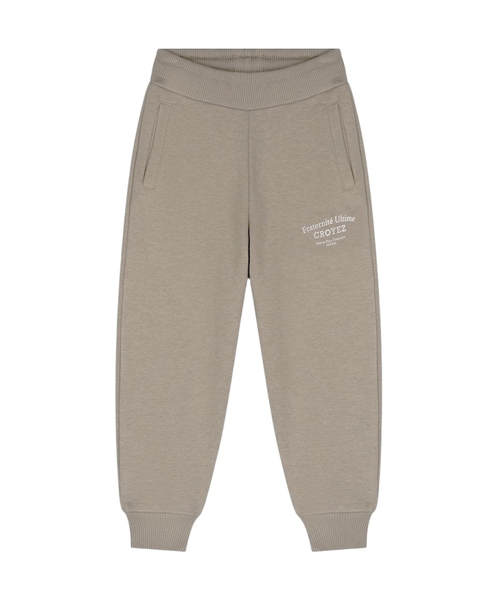 Croyez Mini Fraternité Sweatpants jongens broek grijs