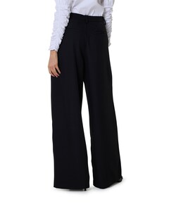 LunaCC Eyelet Wide LL broek zwart